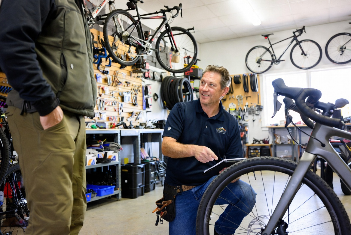 Bicycle Shop Service Writing